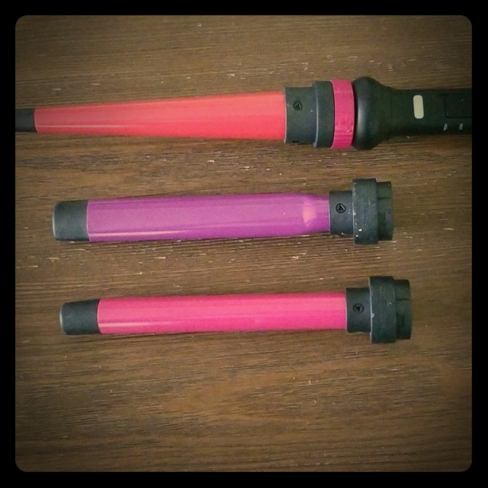 Curling wand
